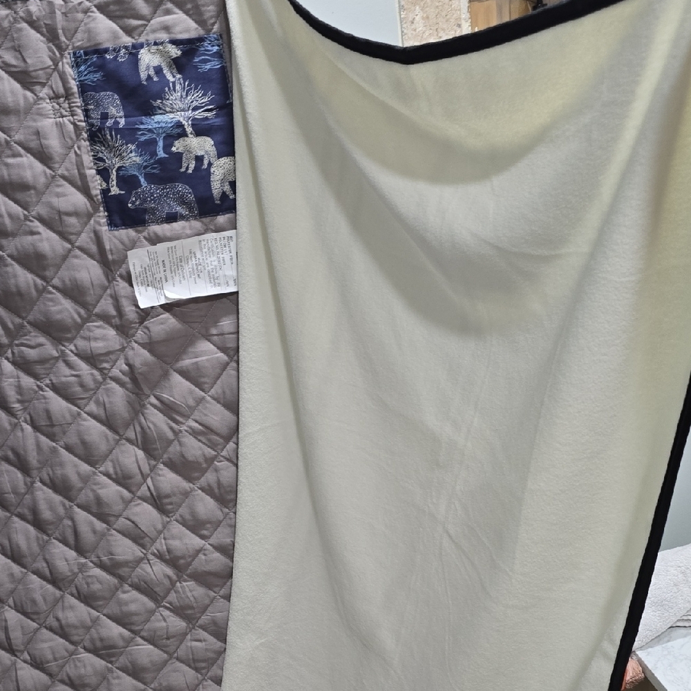 Blue Quilted TotCot - Picture 6 of 10